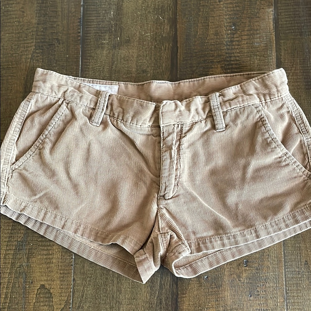 Hurley Tan Corduroy Shorts